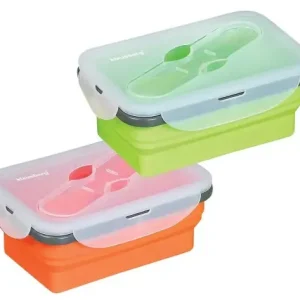 Nowość Silikonowy Składany Lunch Box Klausberg Kb-7021 Lumarko